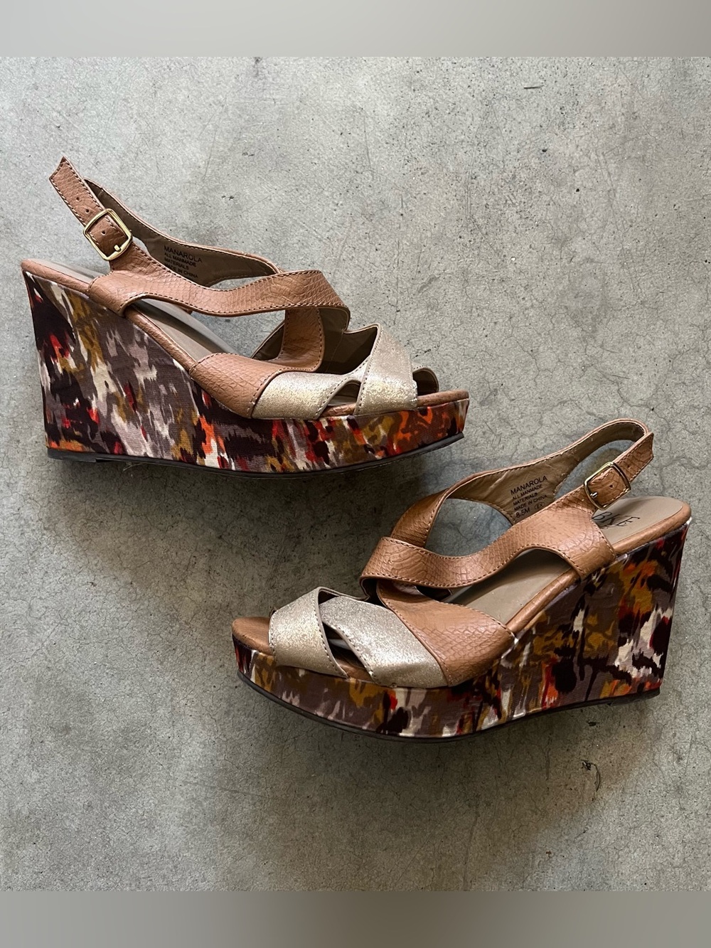 Women's BKE Wedge Sandals